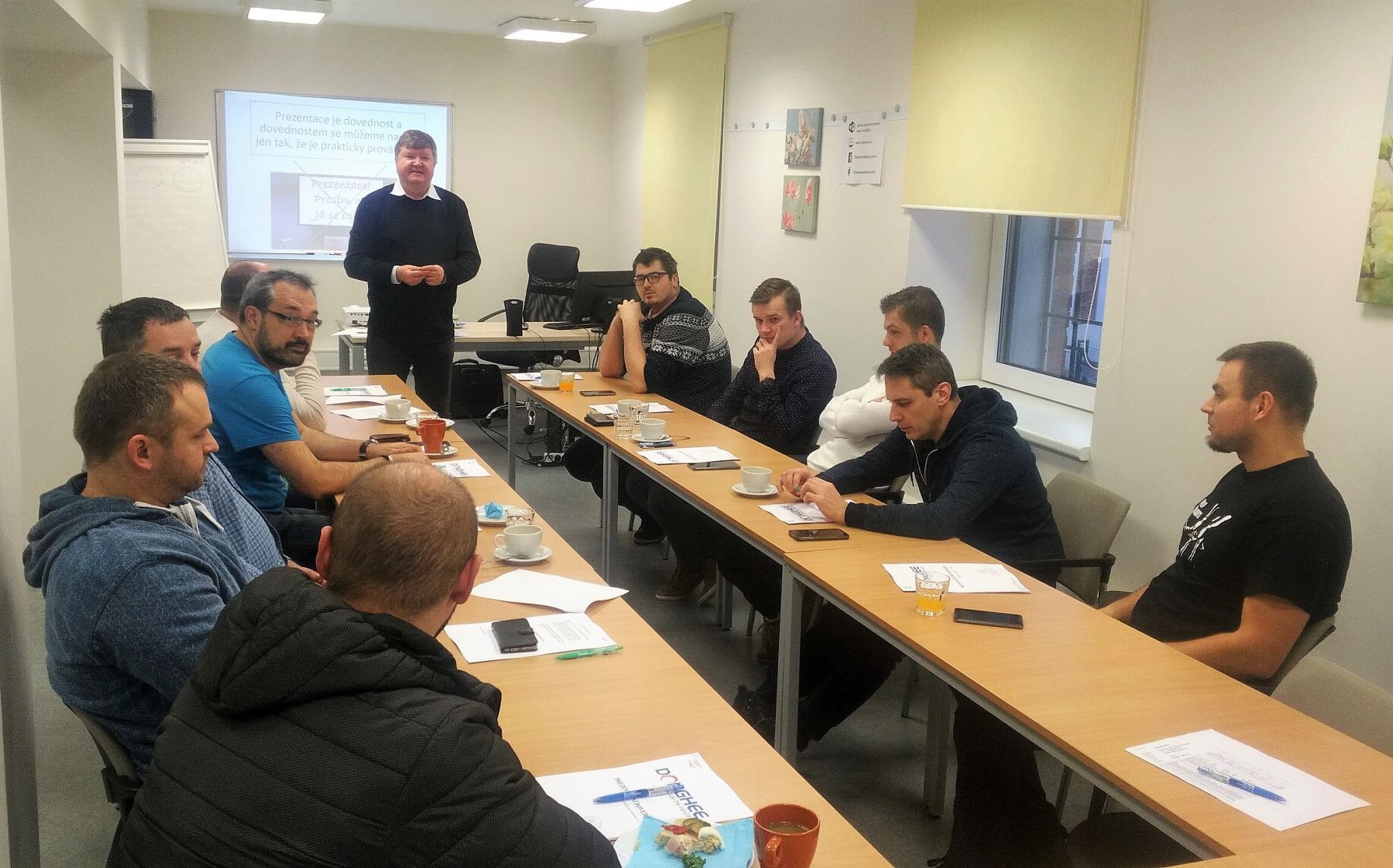 Trénink prezentačních dovedností